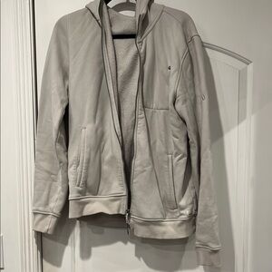 Men's vuori Gray Hooded Jacket